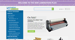 Desktop Screenshot of laminationplus.com
